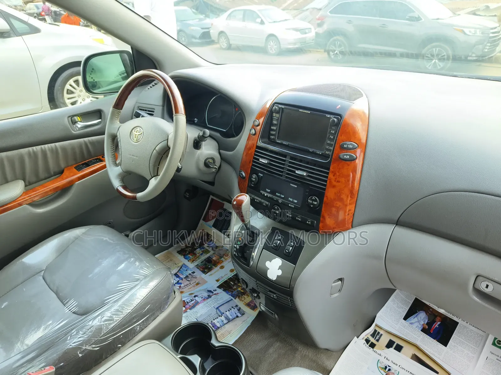 Toyota Sienna XLE Limited 2008 Gray