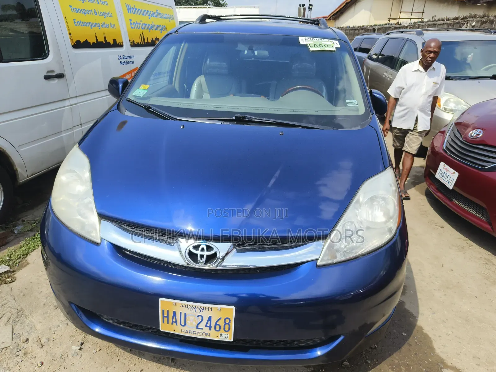 Toyota Sienna XLE Limited 2008 Blue