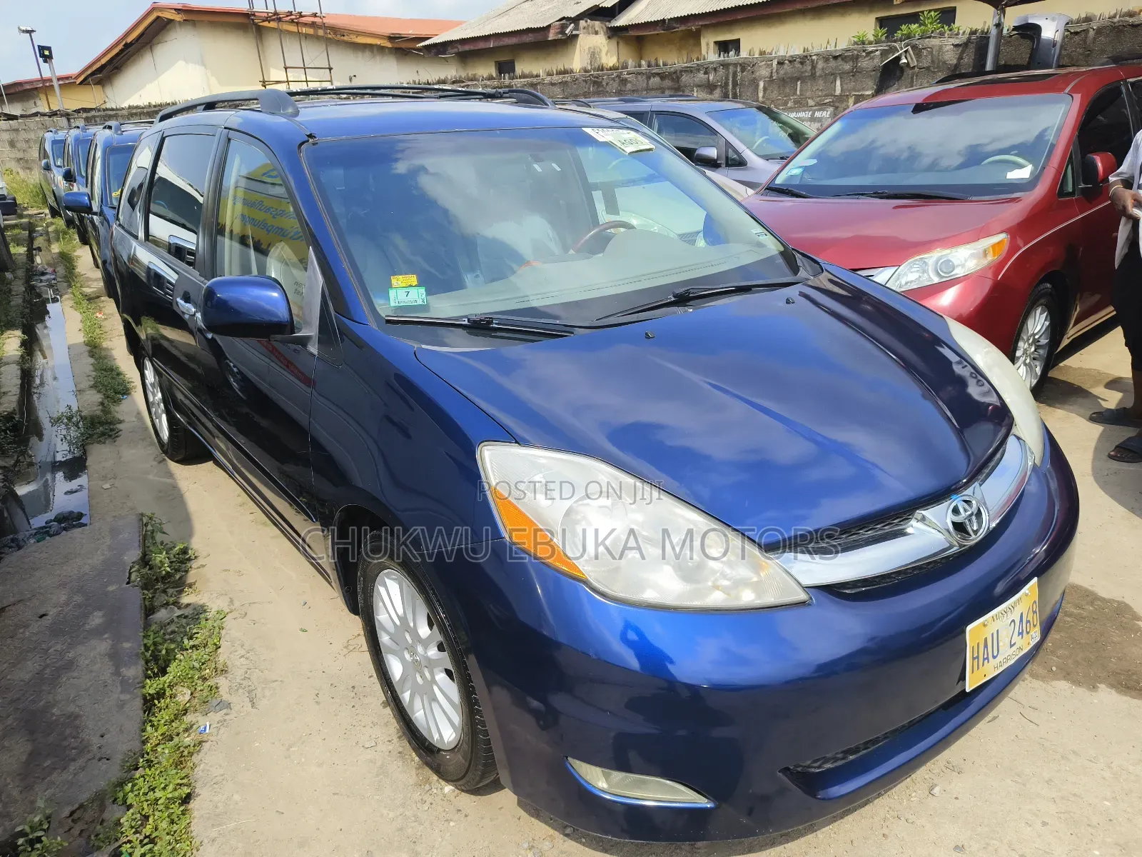 Toyota Sienna XLE Limited 2008 Blue