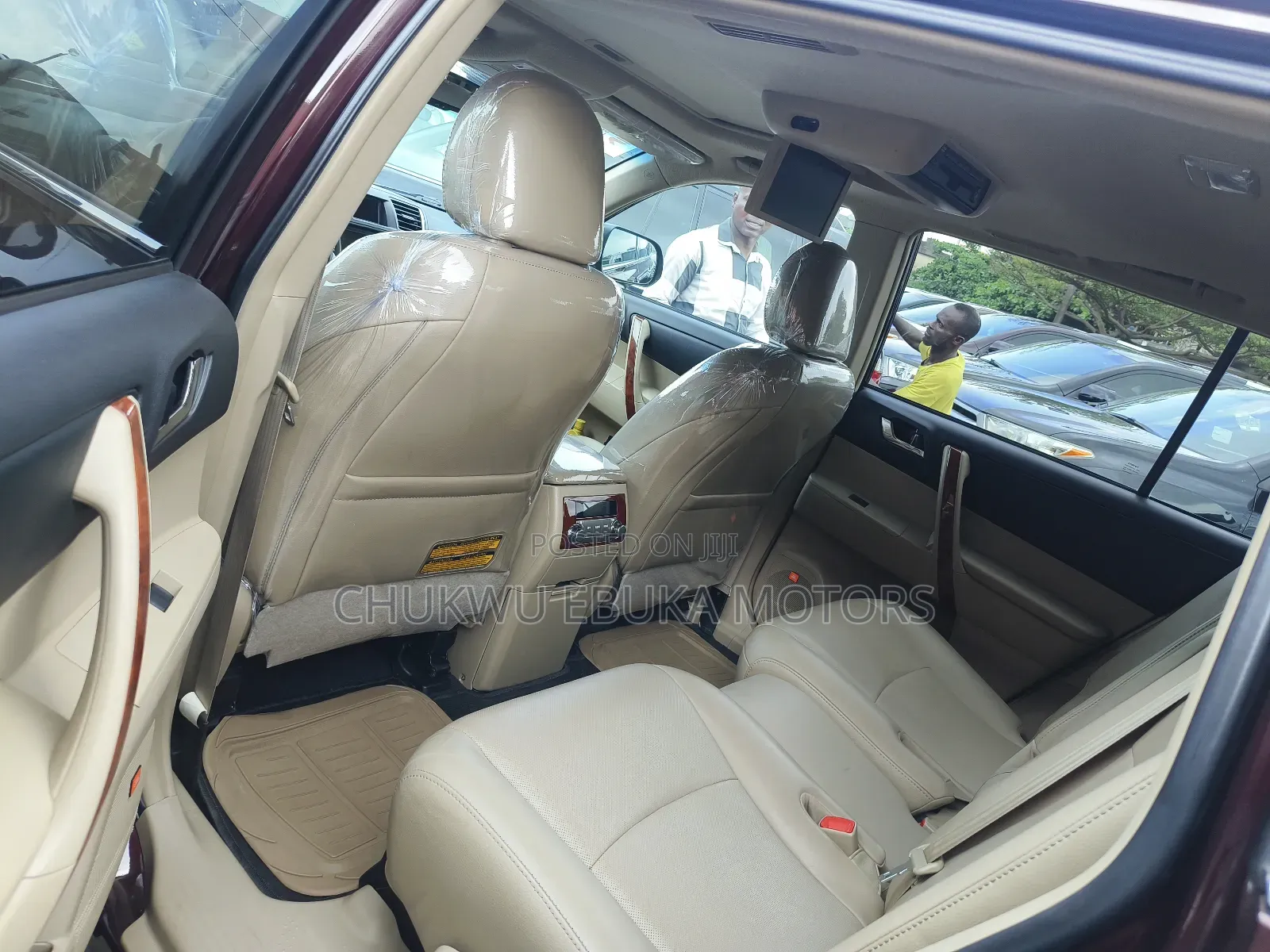Toyota Highlander Limited 2012 Red