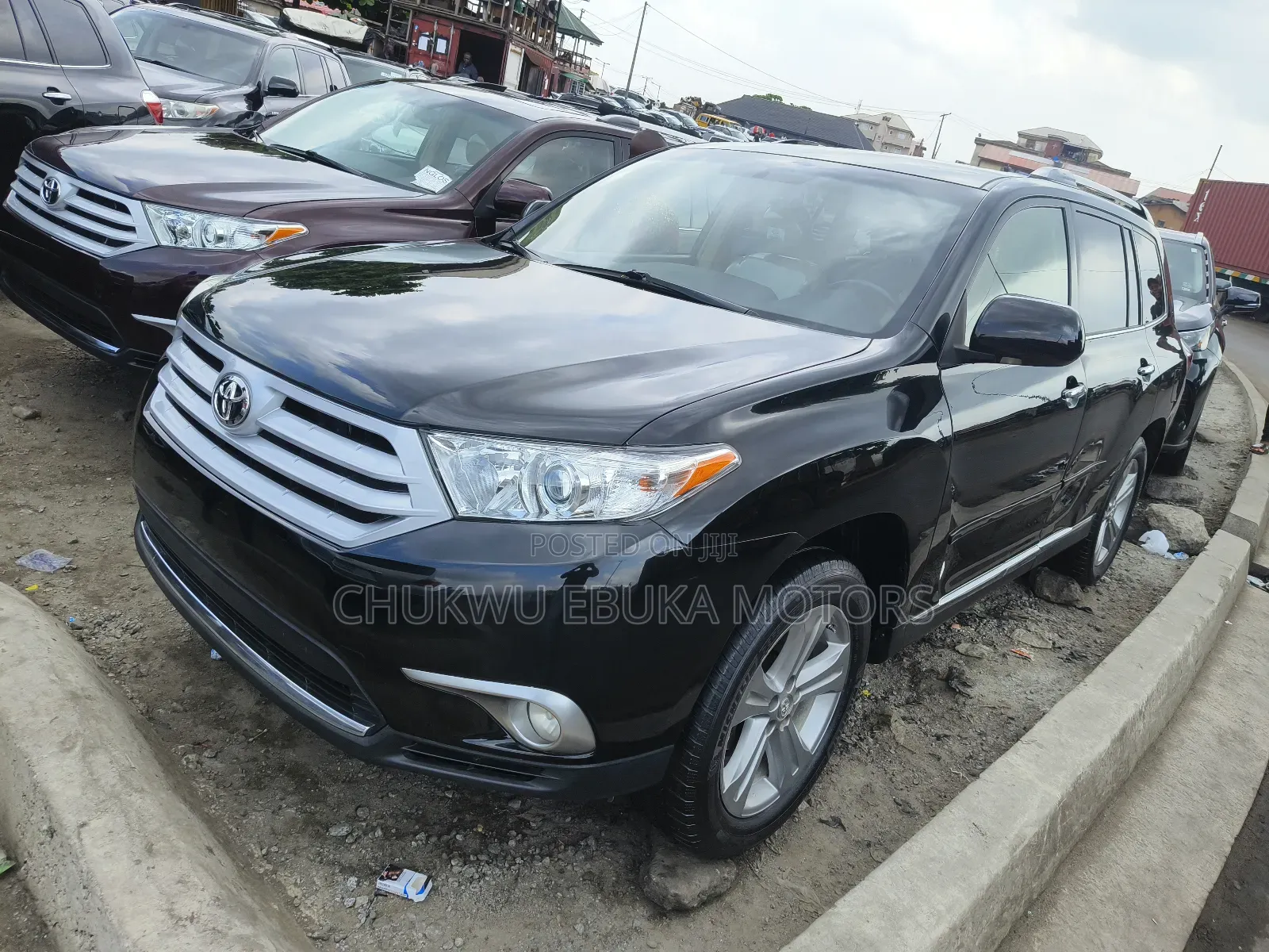 Toyota Highlander Limited 2012 Black