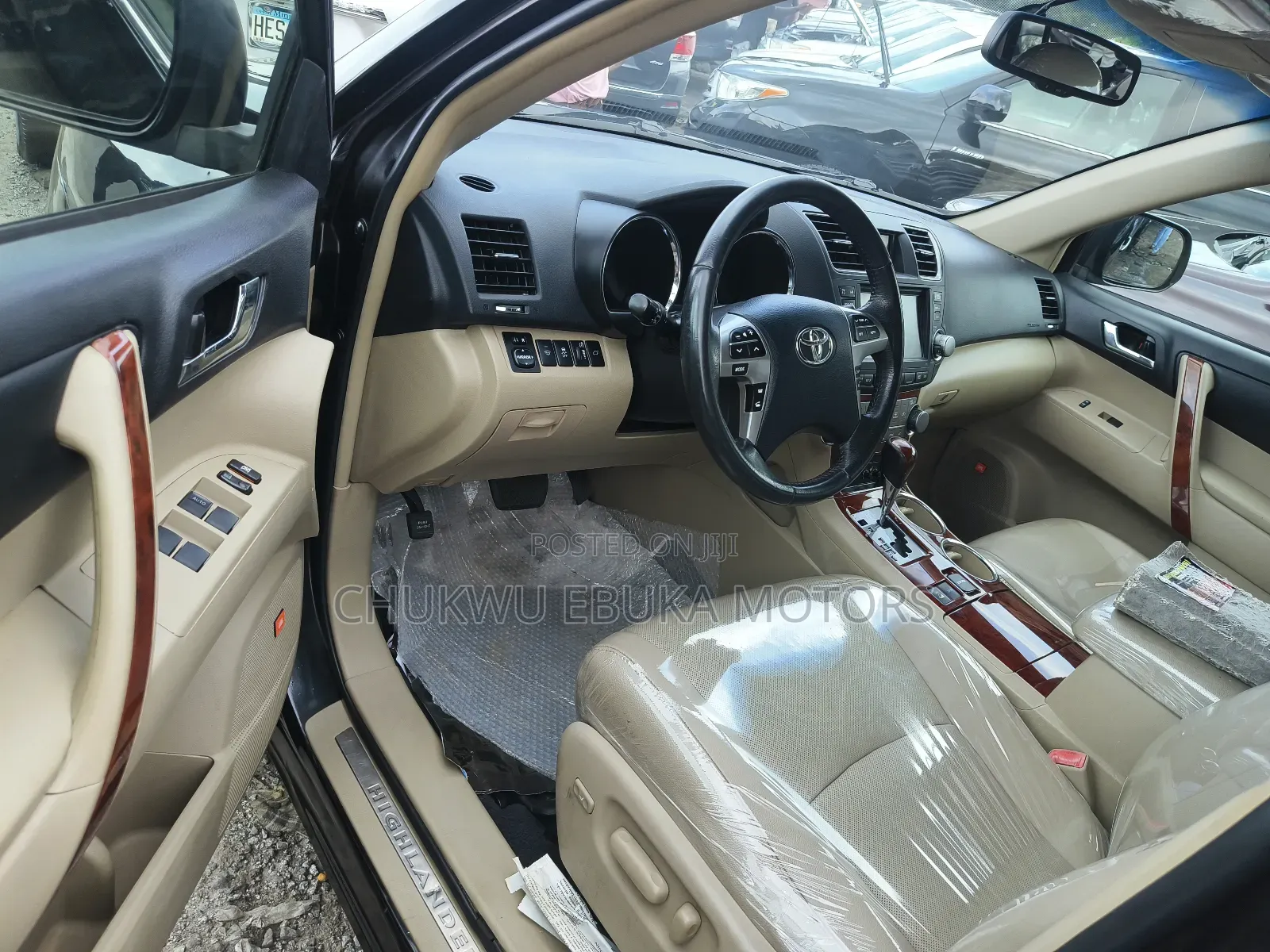 Toyota Highlander Limited 2012 Black