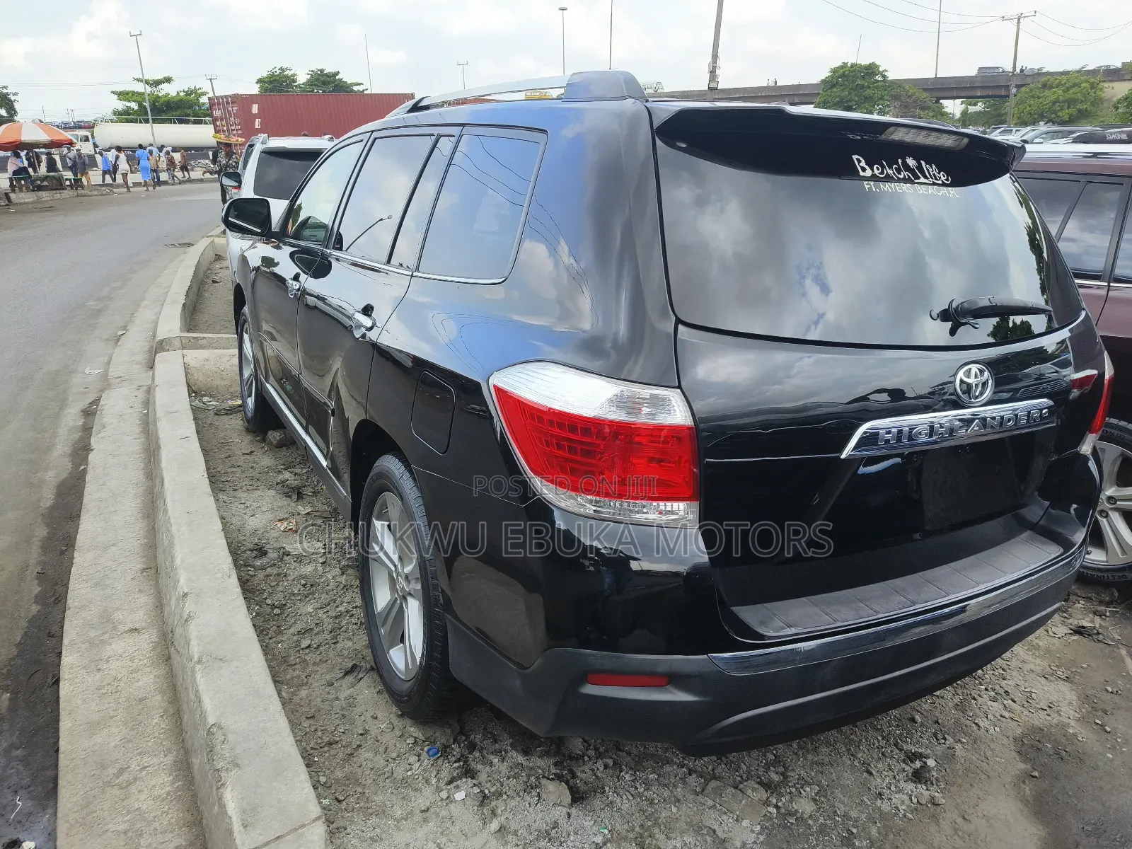Toyota Highlander Limited 2012 Black