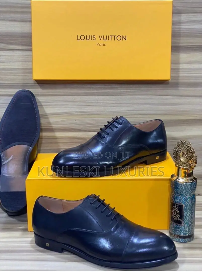 Louis Vuitton Official Leather Shoes Collections for Men