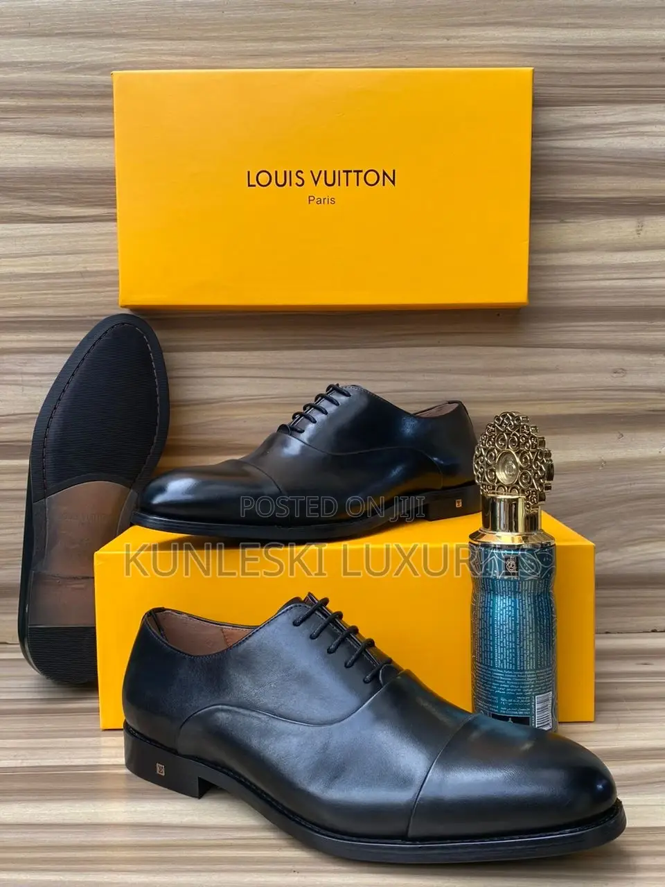 Louis Vuitton Official Leather Shoes Collections for Men