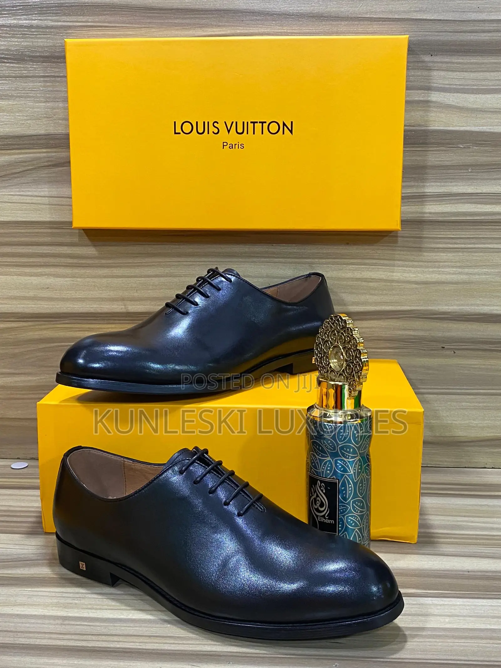 Louis Vuitton Official Leather Shoes Collections for Men