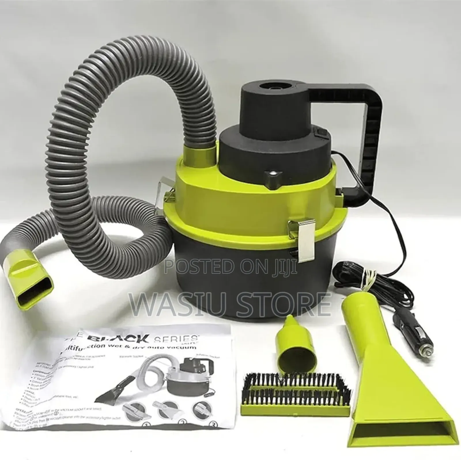 The Black Series Multifunction Wet Dry Auto Vacuum Cleaner