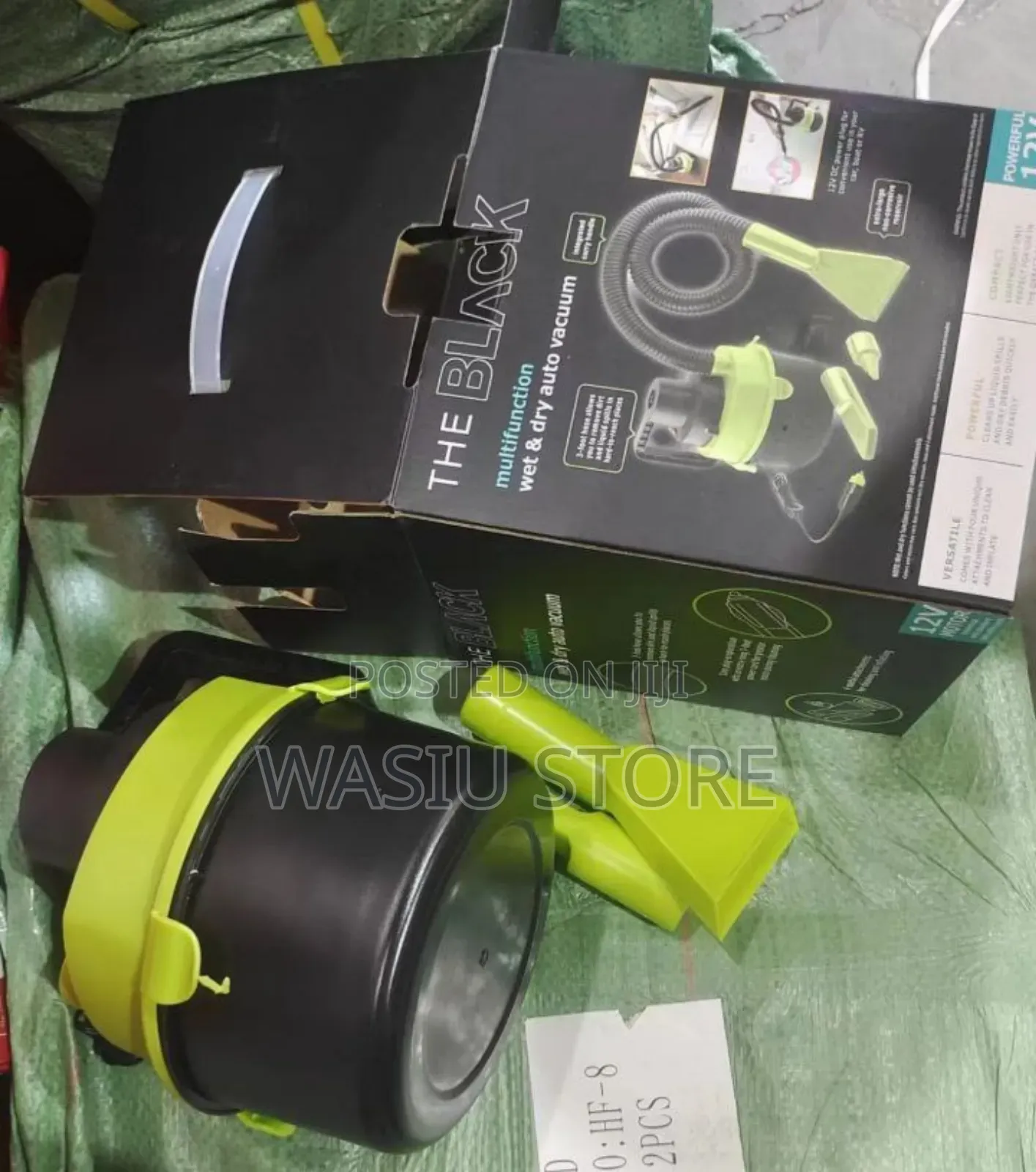 The Black Series Multifunction Wet Dry Auto Vacuum Cleaner