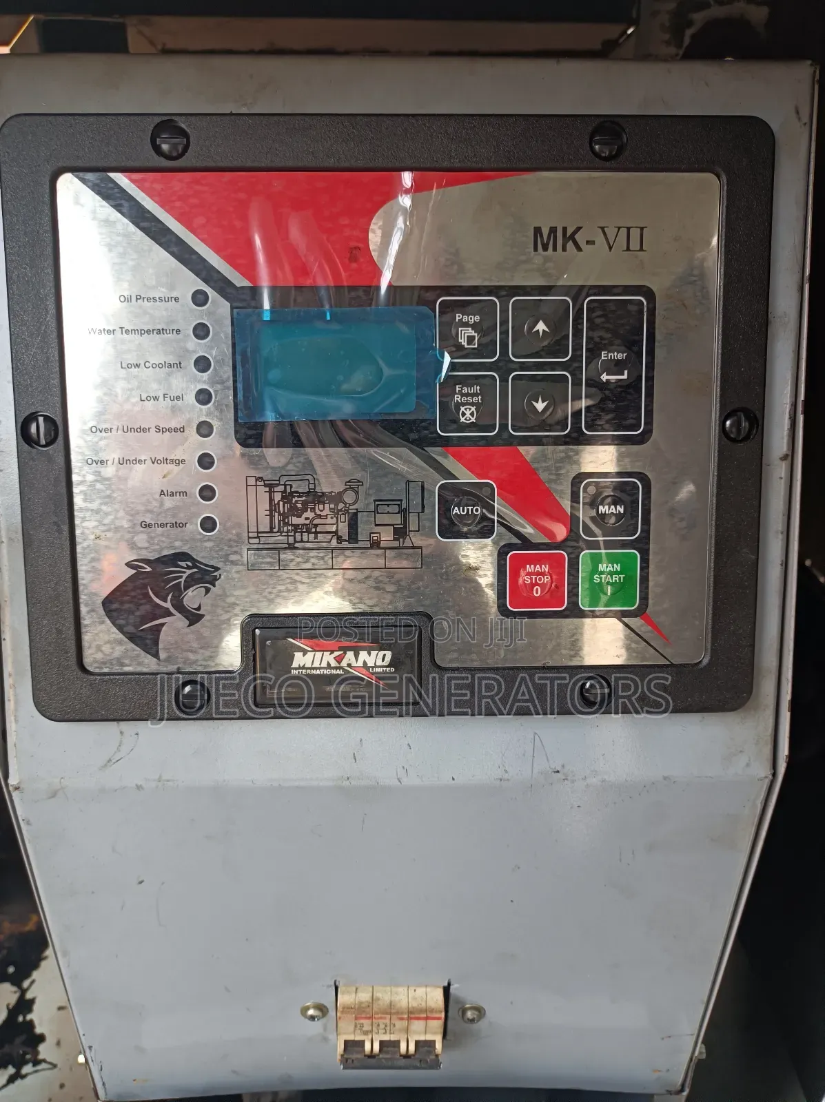 30kva Perkins Mikano Fairly Used Diesel Generator for Sale