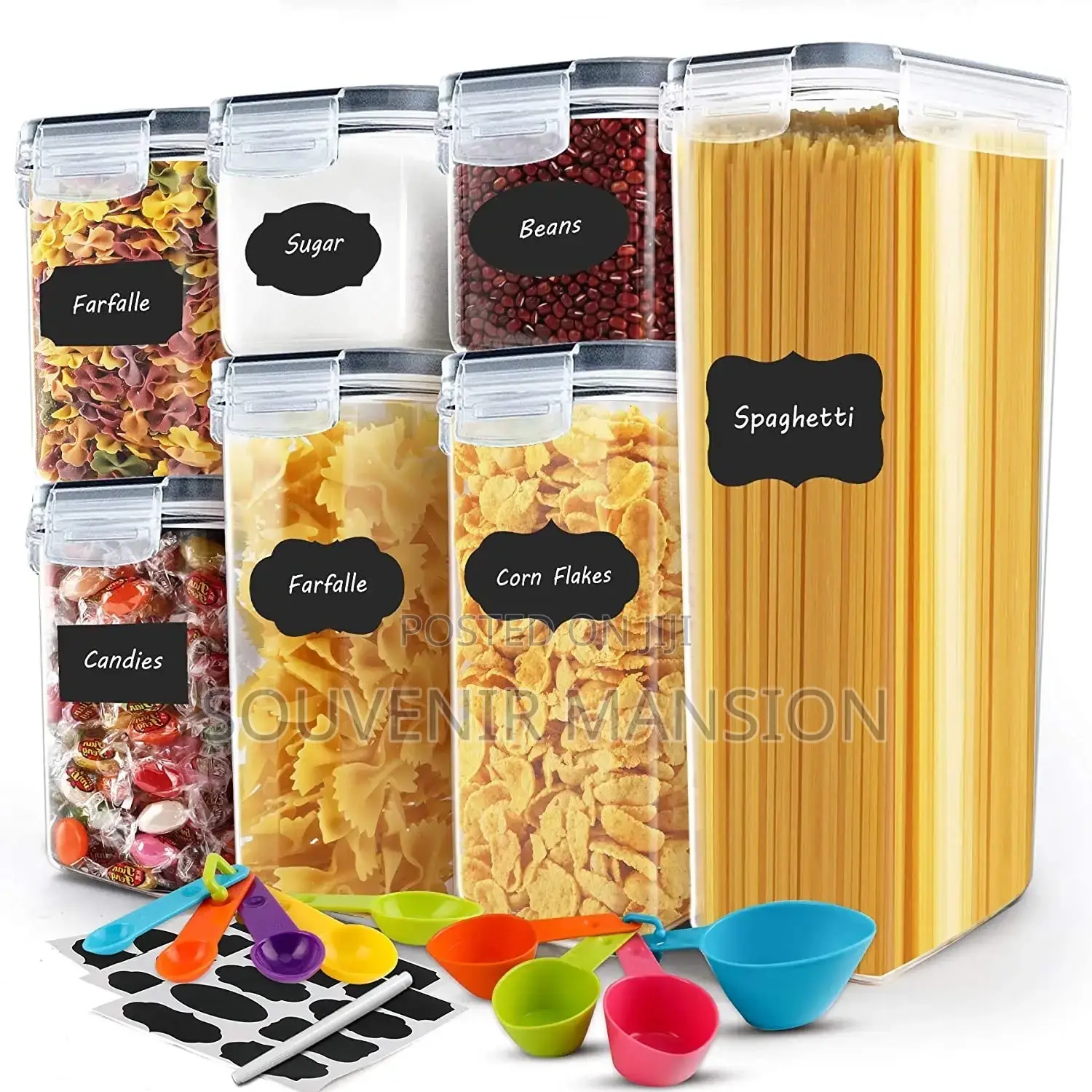 7pcs Airtight Storage Food Container