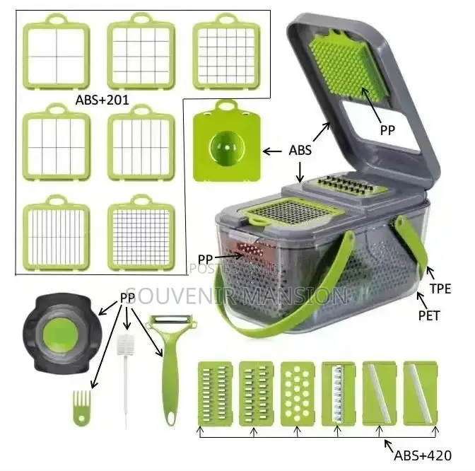 22 in 1 Vegetable Chopper With 13 Blade