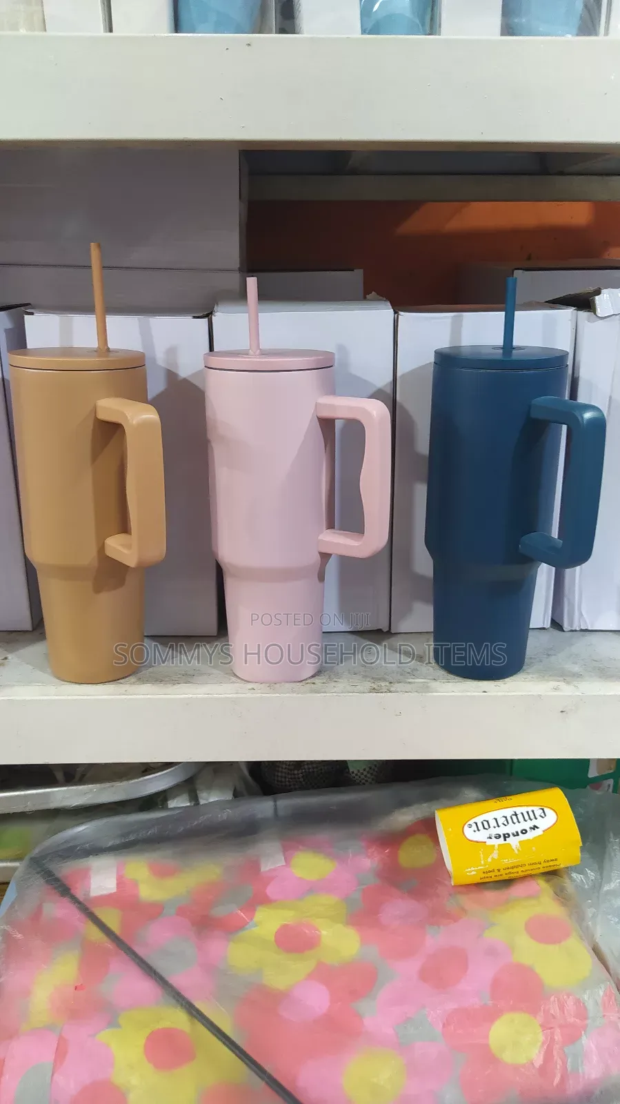 1.2l Stanley Cup / Quencher Cup With Straw