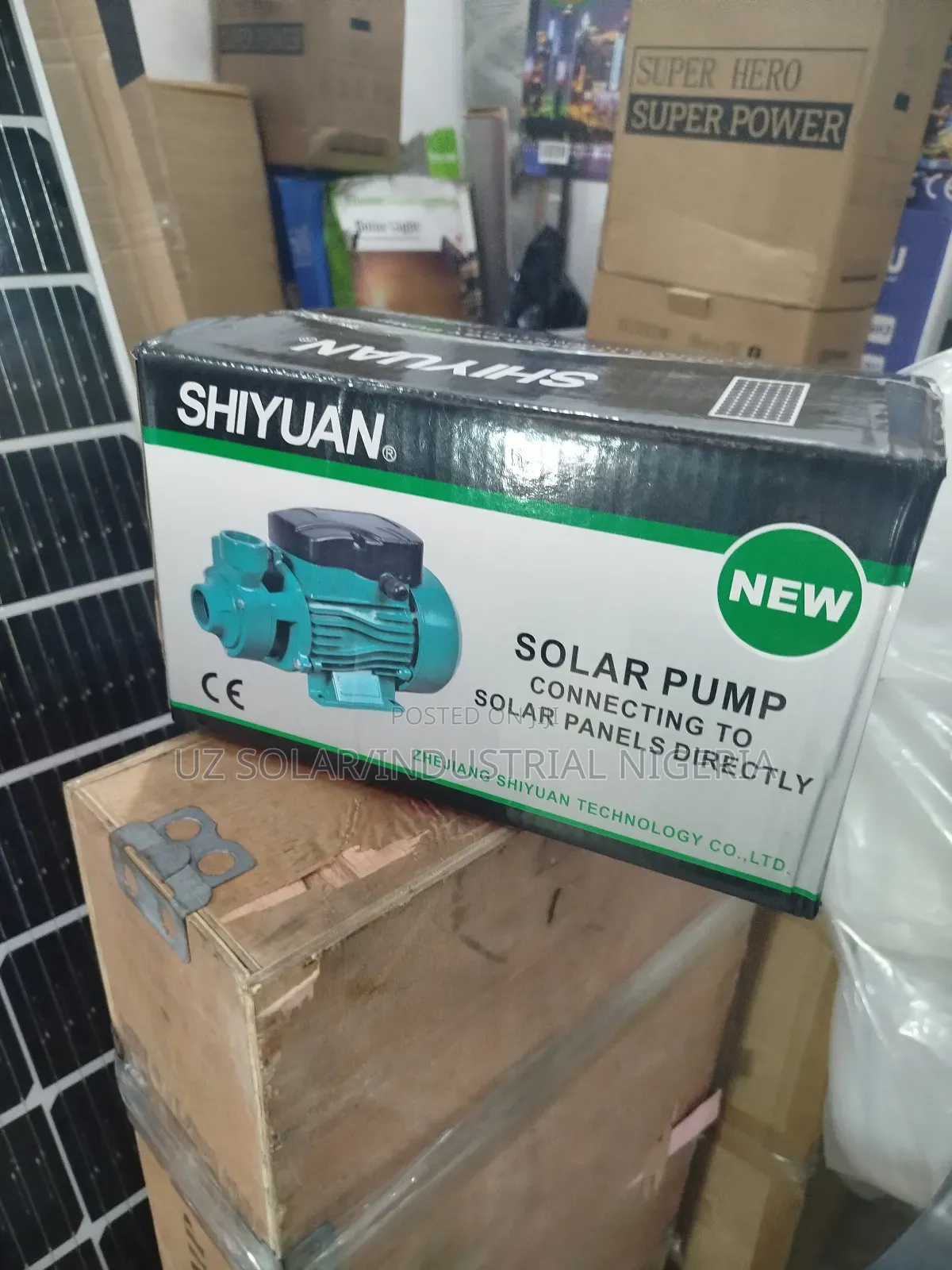Shiyuan 0.5hp Direct to Solar Panel