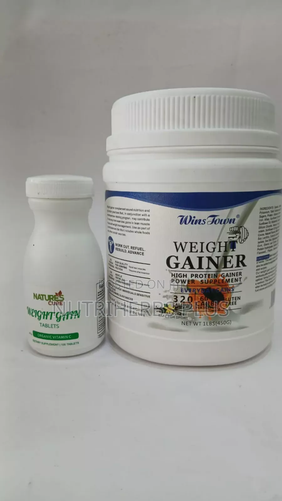 Winstown Weight Gainer Powder + Capsules .