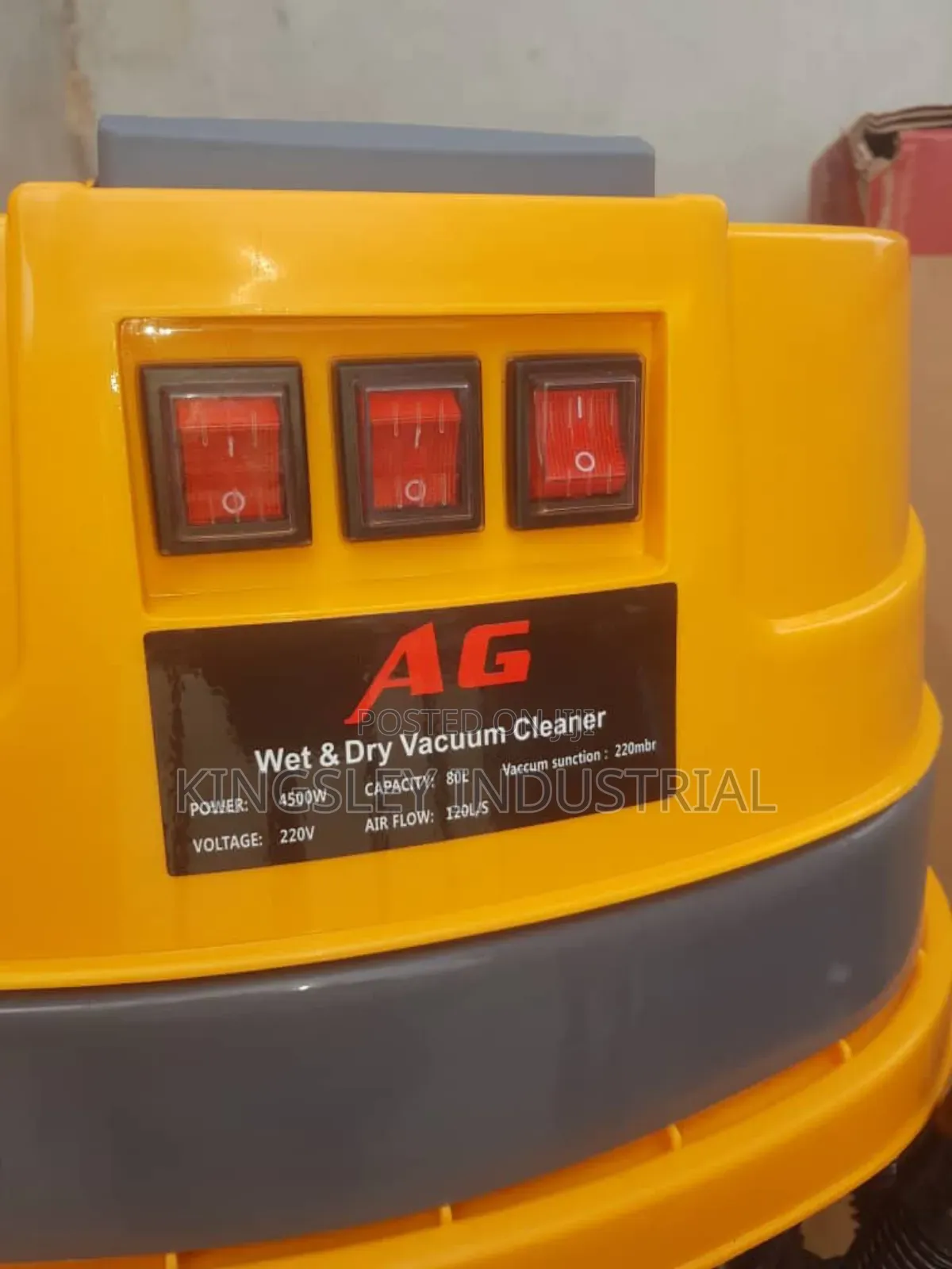 Wet and Dry Vacuum Cleaner 80liters Three Switch
