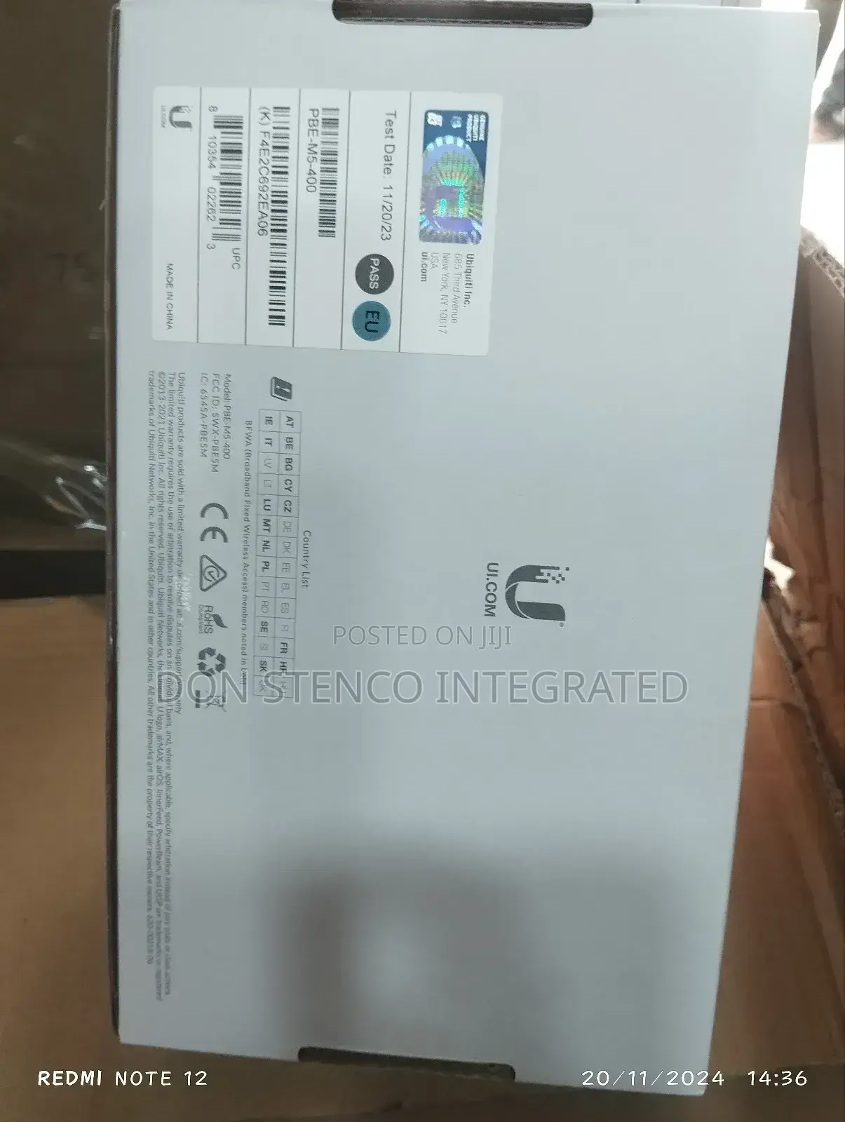 Ubiquiti PBE-M5-400 | Airmax Powerbeam 5ghz Bridge