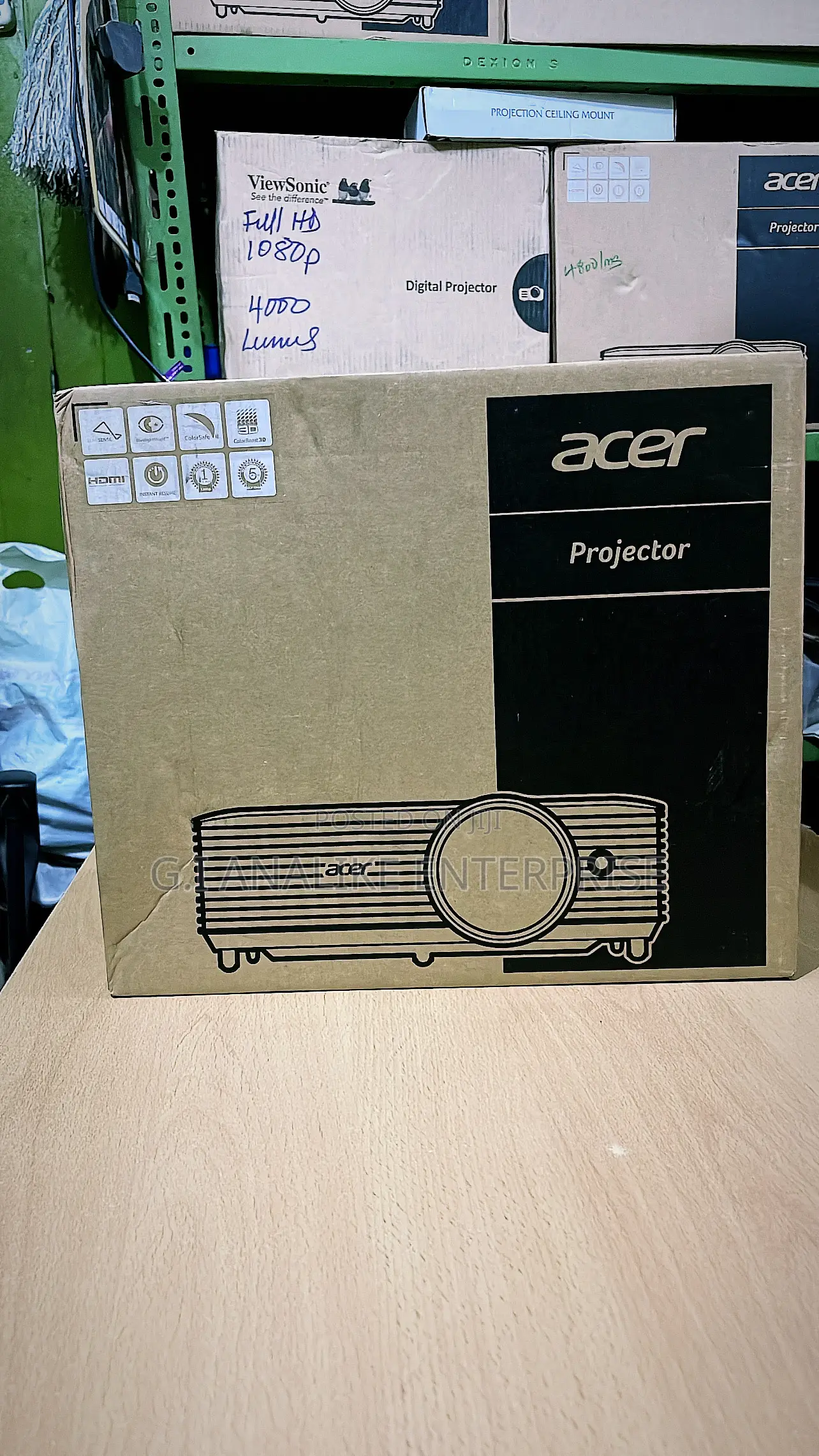 Acer X1326AWH 4000 Lumens WXGA DLP