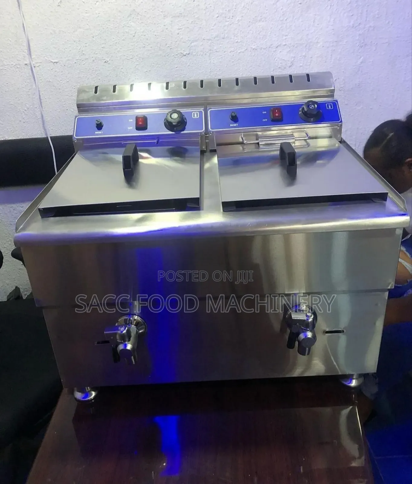 18l X 18l Commercial Gas Deep Fryer