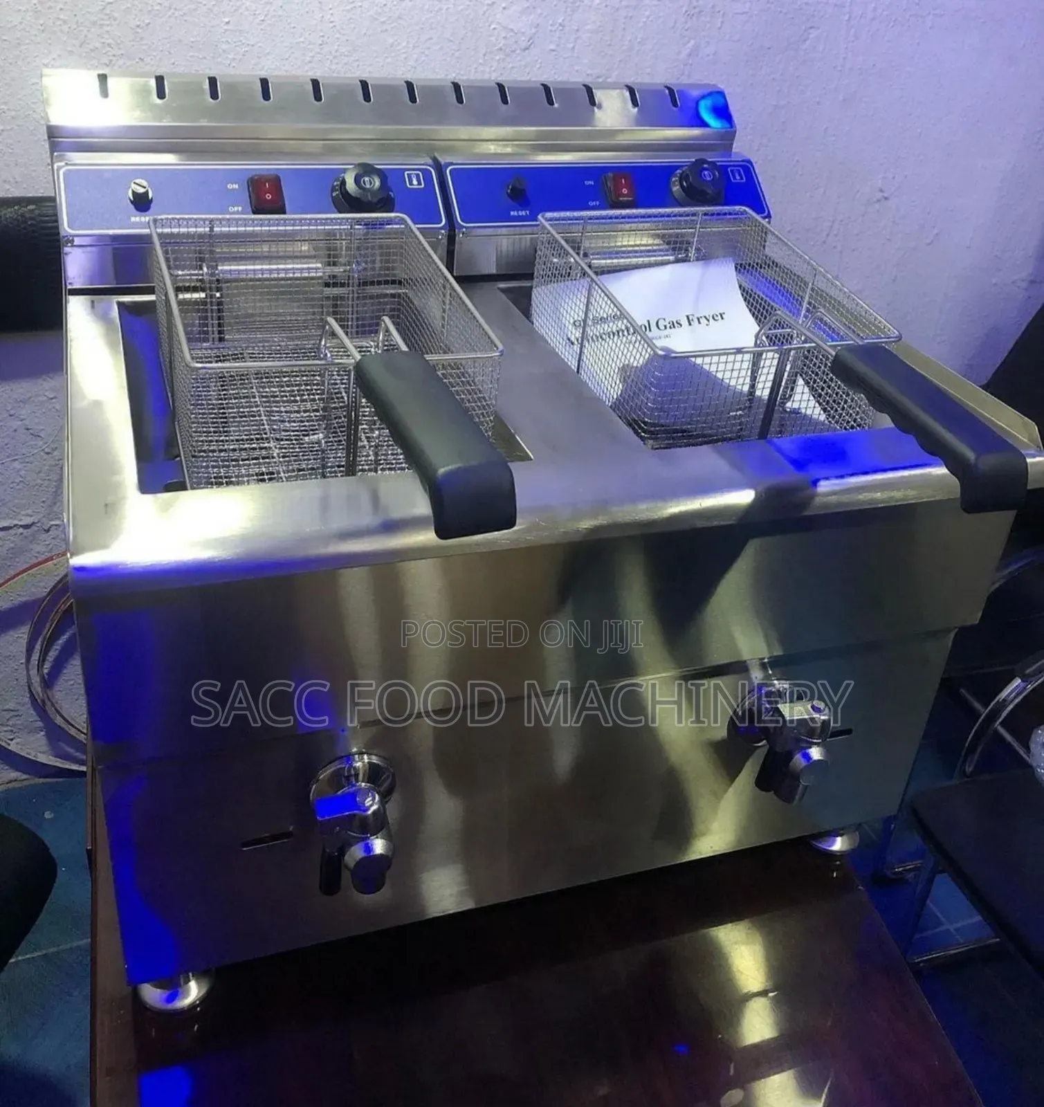 18l X 18l Commercial Gas Deep Fryer