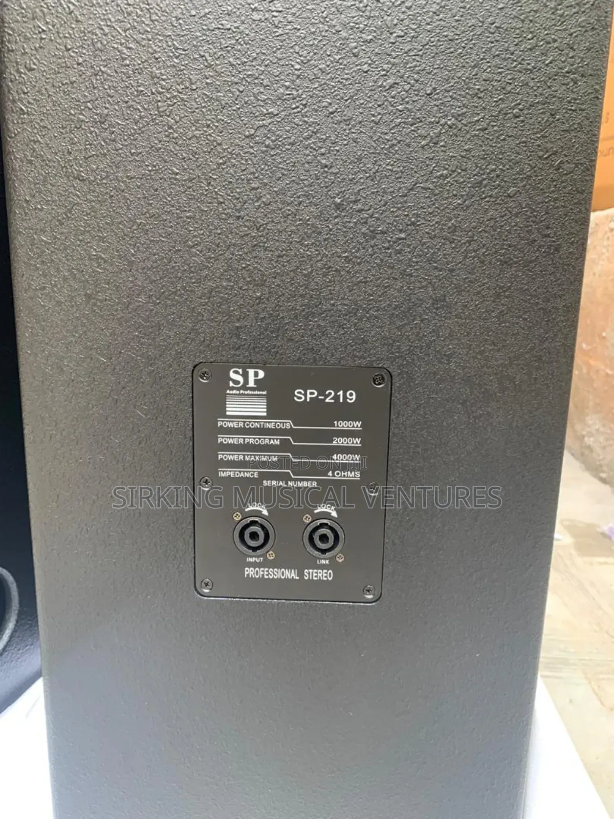SP-219 Sound Prince Acoustic Full Range