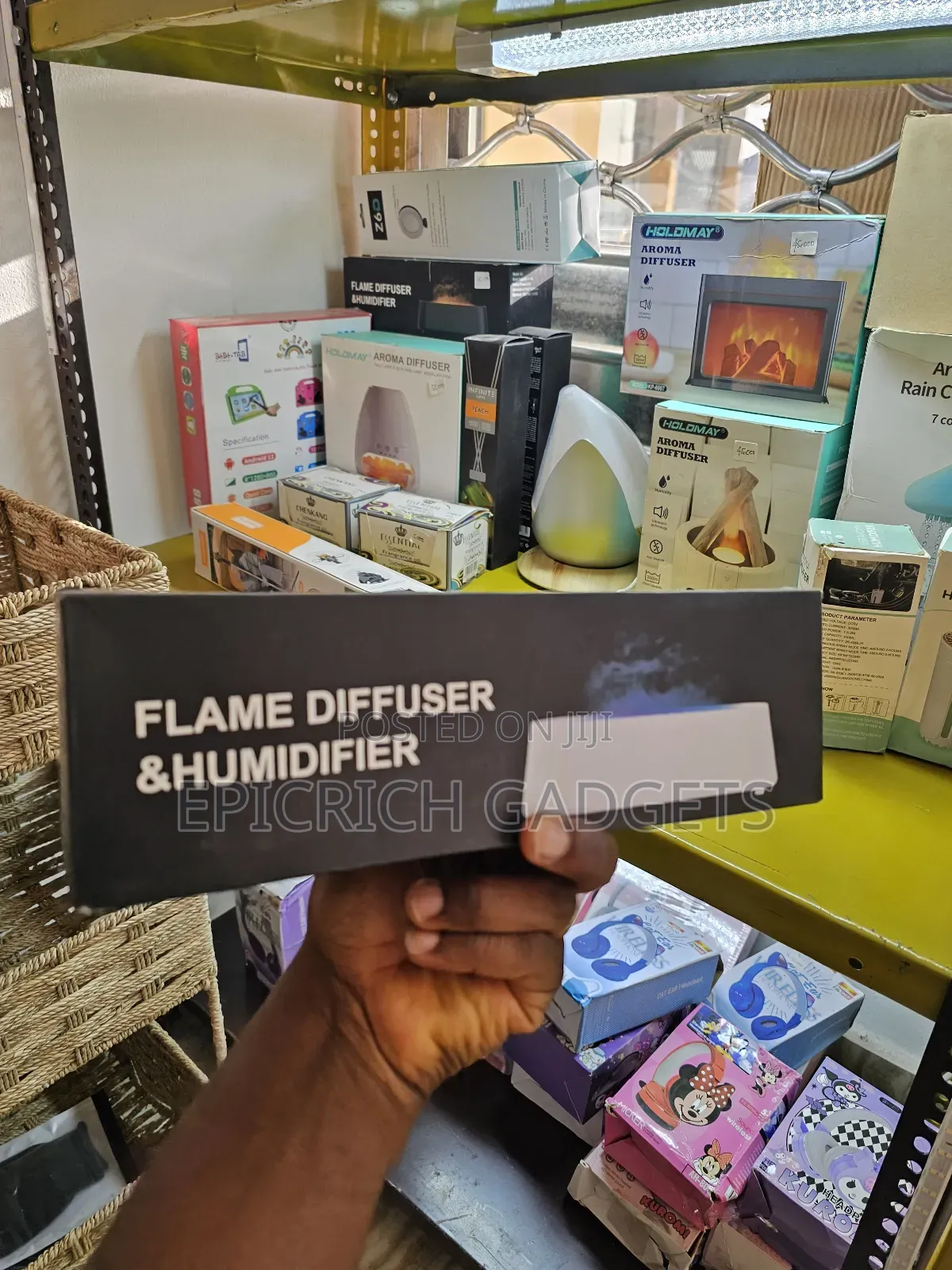 Flame Effect Diffuser and Humidifier