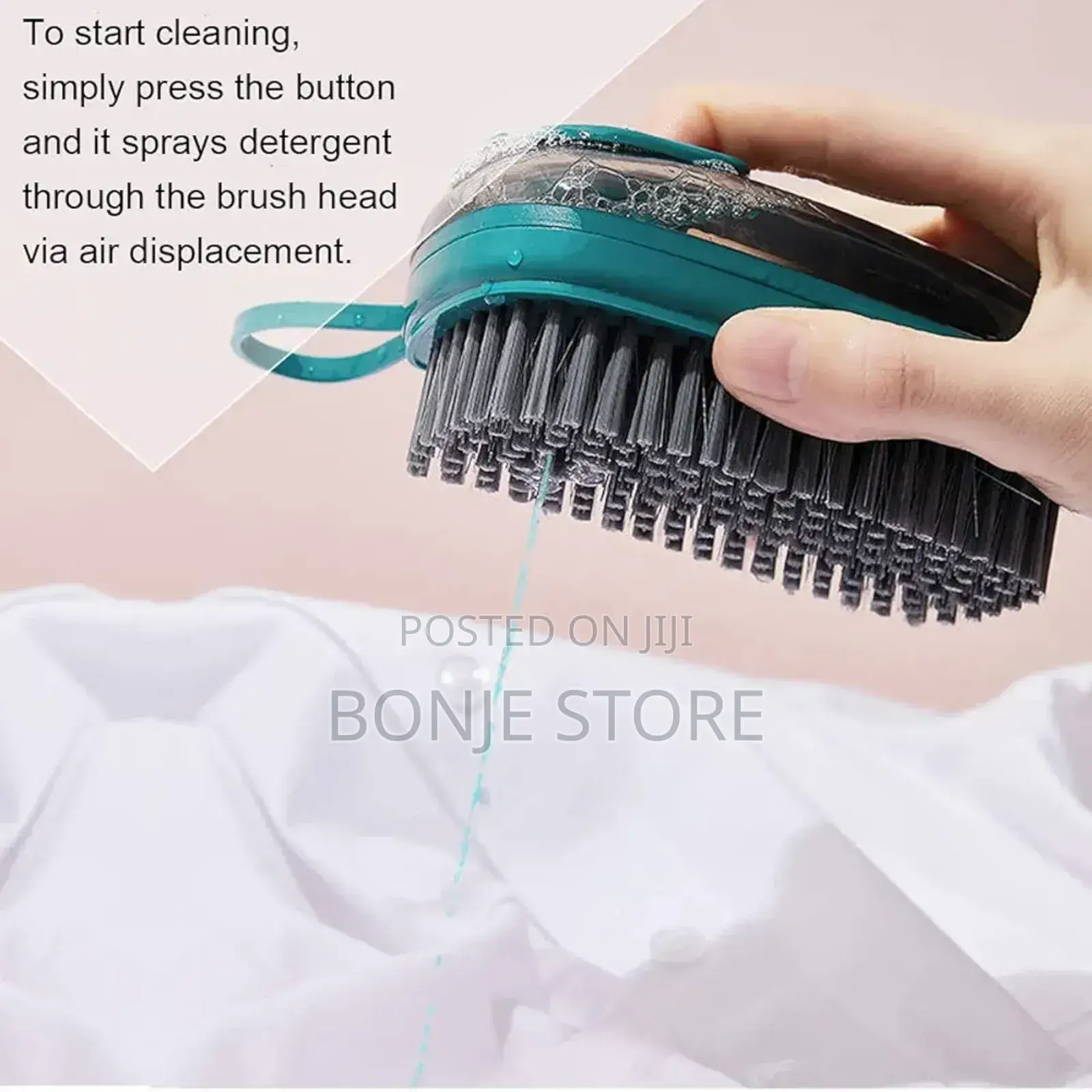 Multifunctional Scrubbing Brush With Liquid Soap Dispenser
