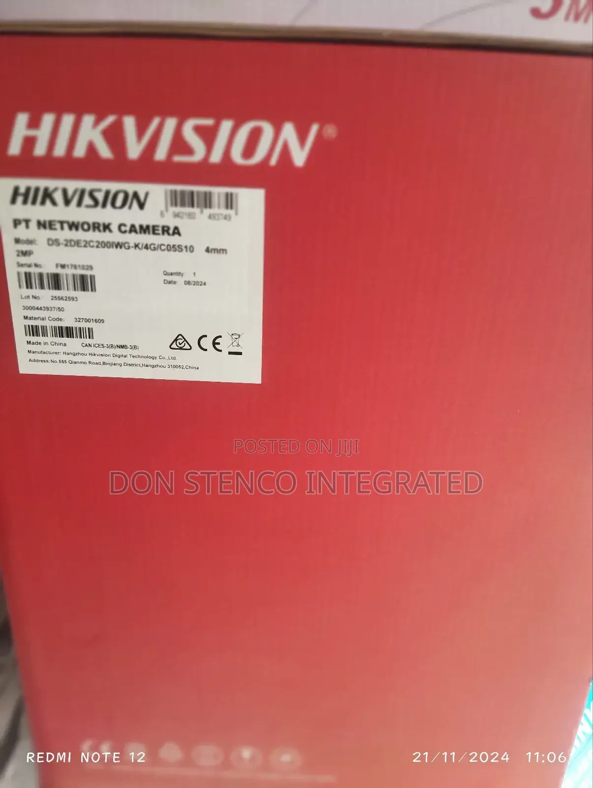 Hikvision 4g PTZ Solar Network Camera