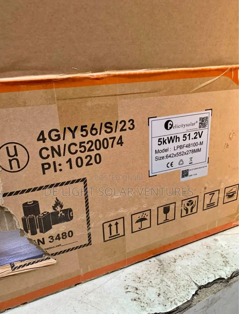 Felicity Lithium Ion Batterie 5kwh/51.2v