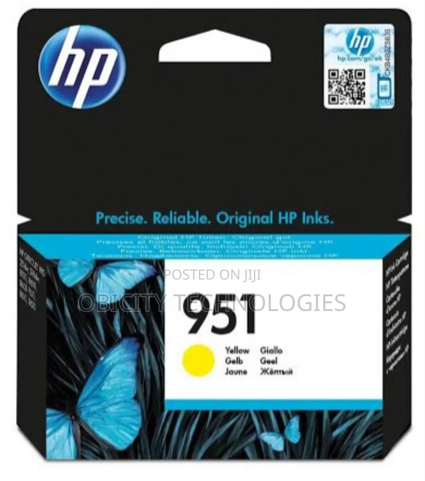 HP 951 Yellow Original Ink Cartridge