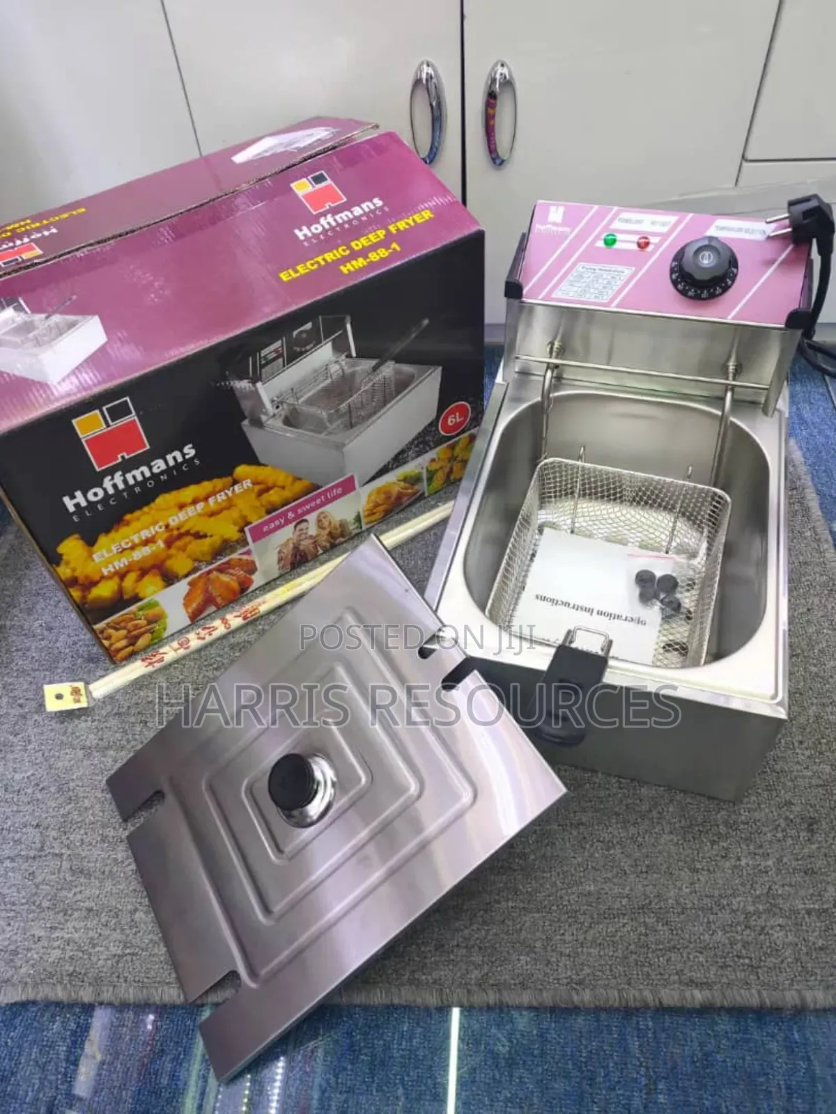 6 Litres Hoffmans Electric Deep Fryer