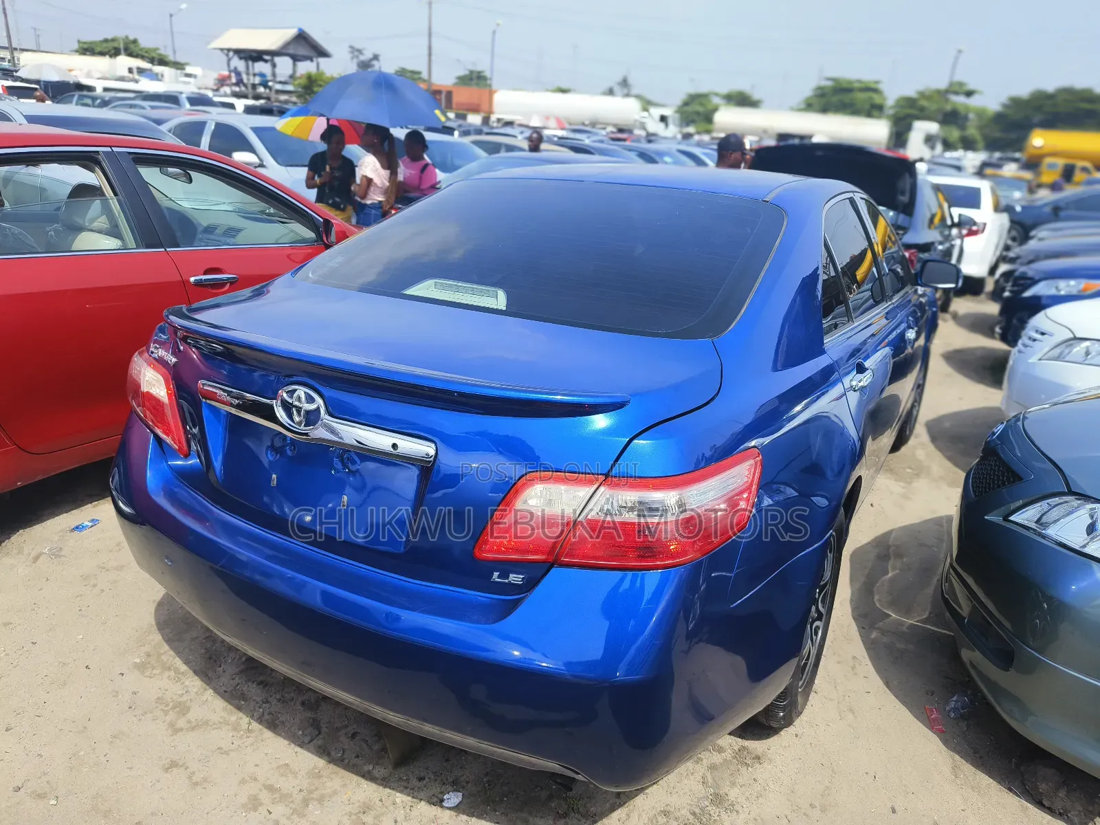 Toyota Camry 2.4 LE 2008 Blue