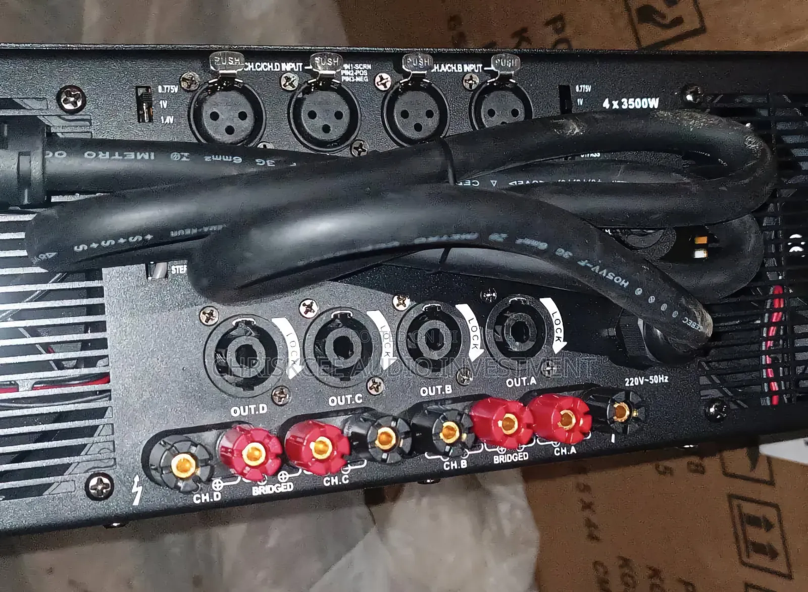 Special 4channels Power Amplifier EV14000