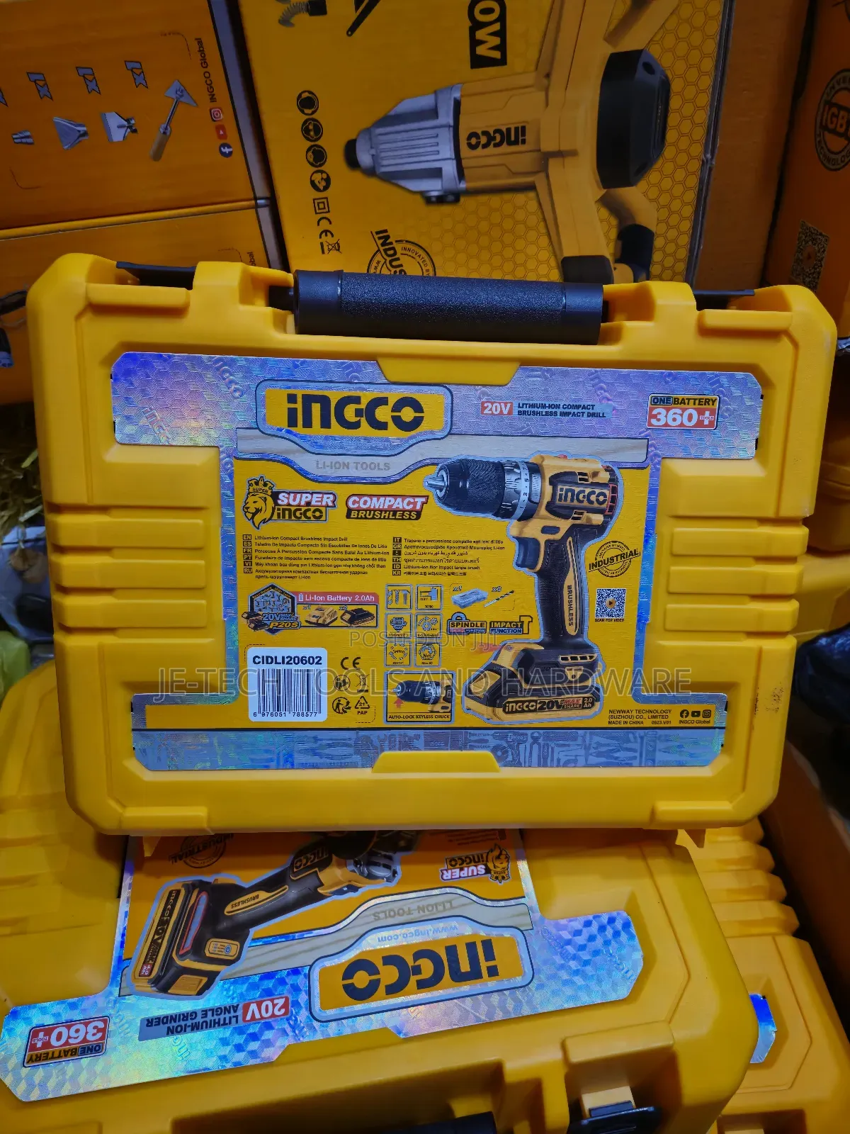 Lithium Lon Brushless Compact Drill