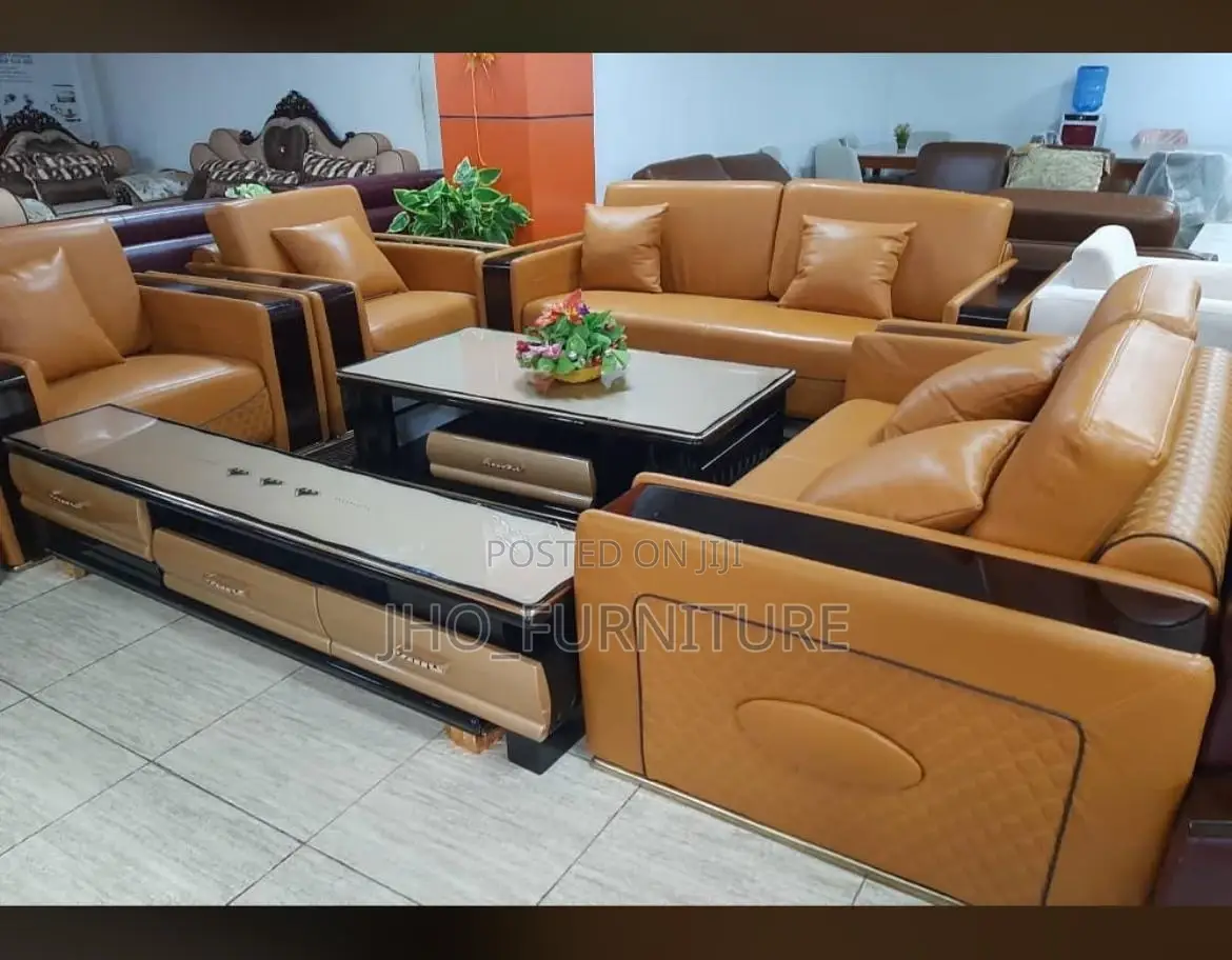 Leather Sofa 