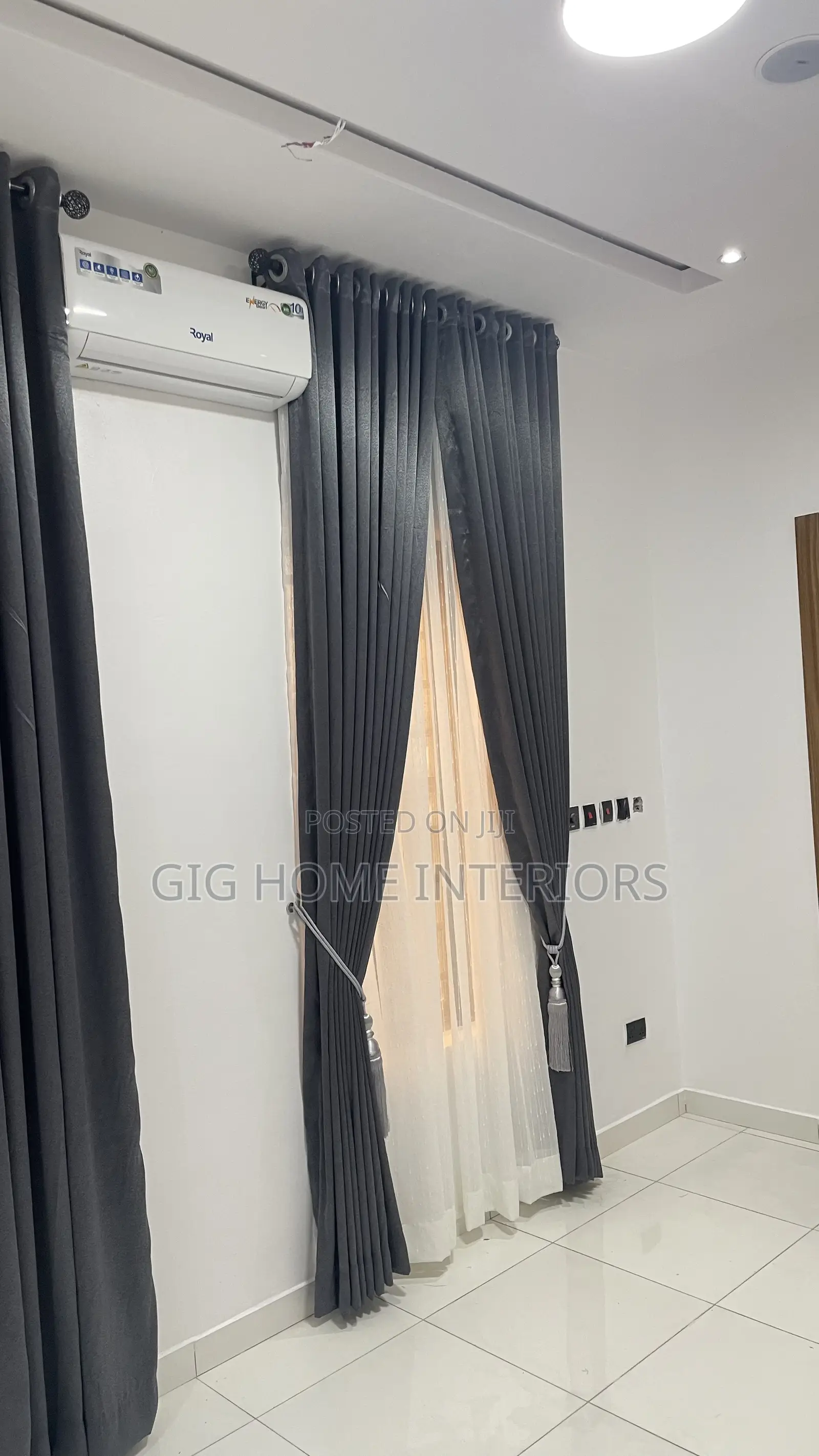 Grey Turkish Curtains