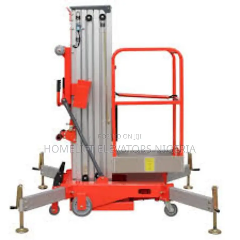 Aerial Work Vertical Mast Lift by Homelift Elevators