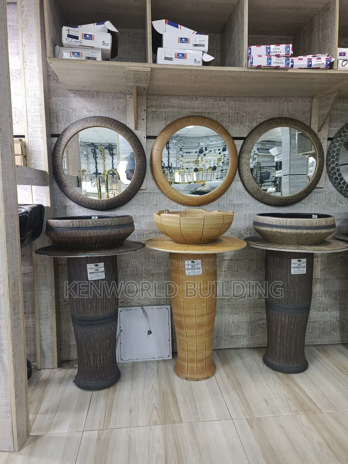 Italian Dining Basin and Mirror