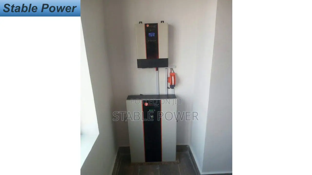 5KVA Solar Solution Installation With Lithium Battery