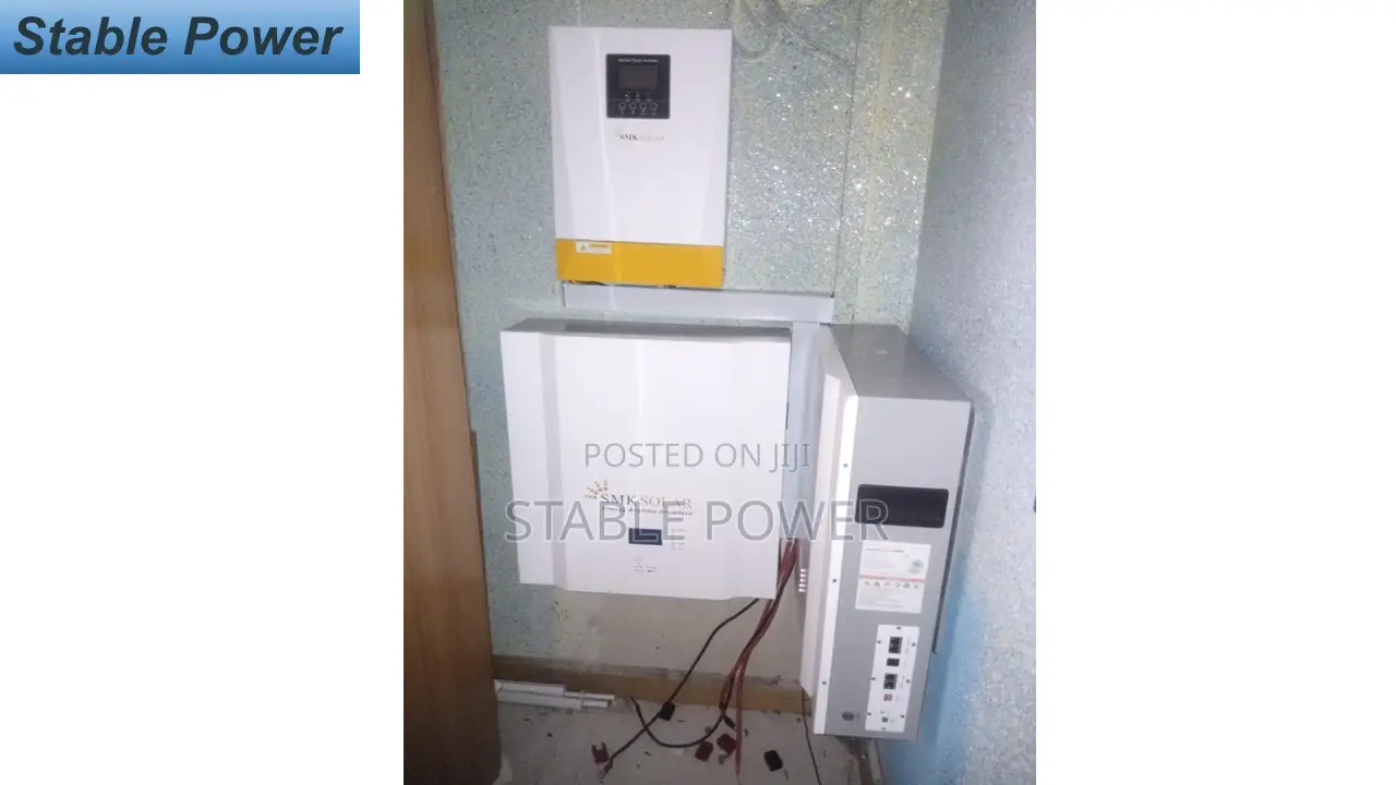 5kva/48v Hybrid Inverter With 2X 5kw/24v Lithium Battery