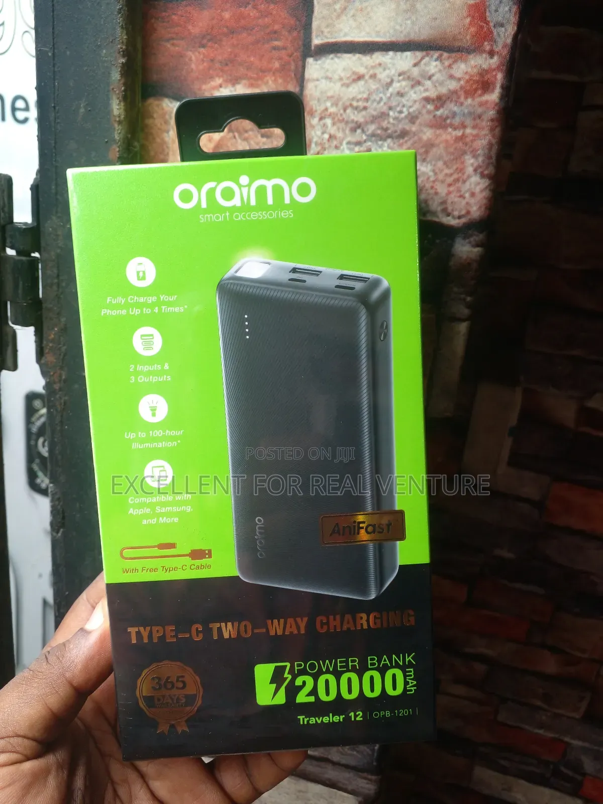 Oraimo Power Bank 20000 Mah