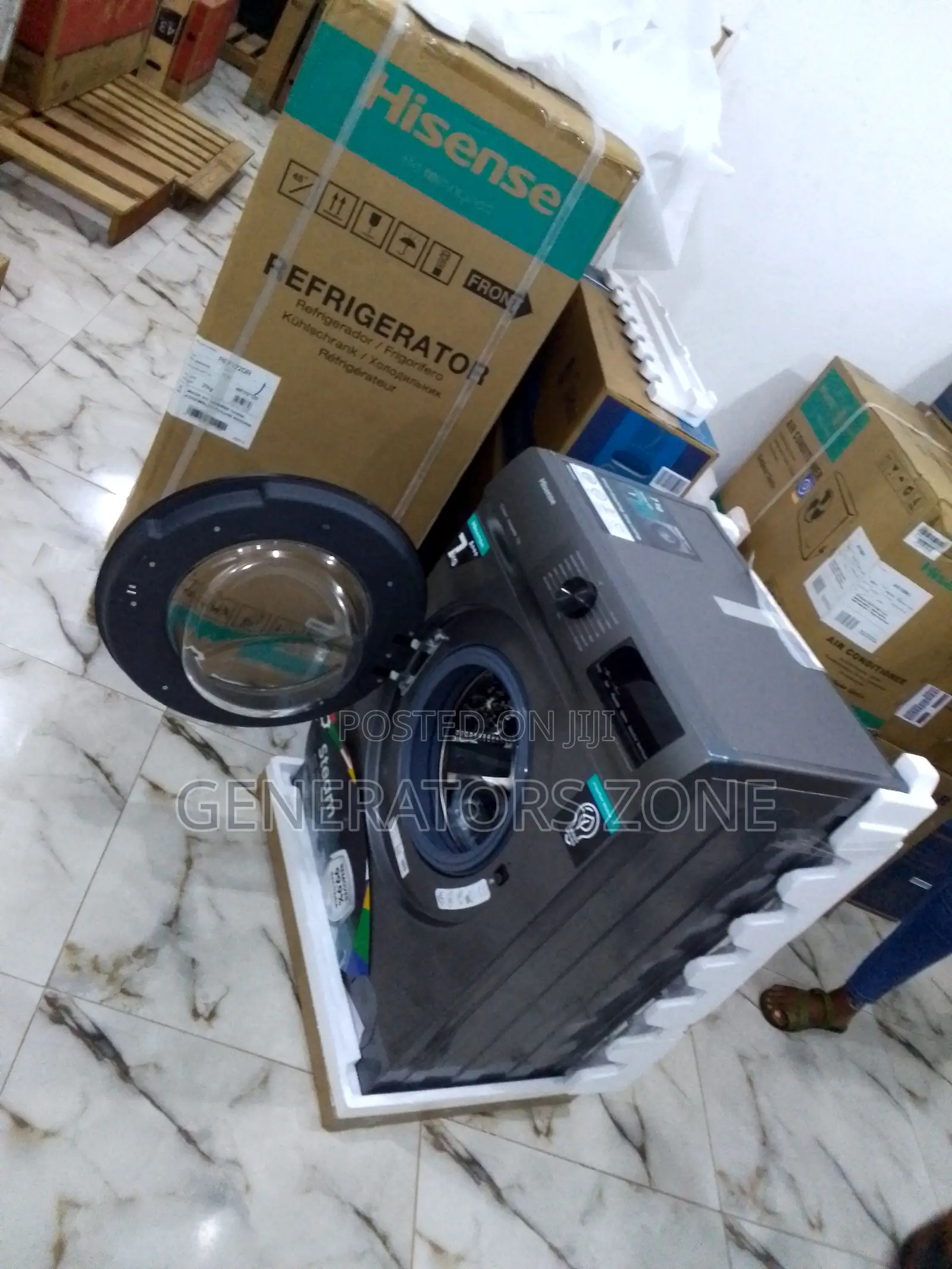 Stylish 7kg "Wfqp7012t" Hisense Washing Machine