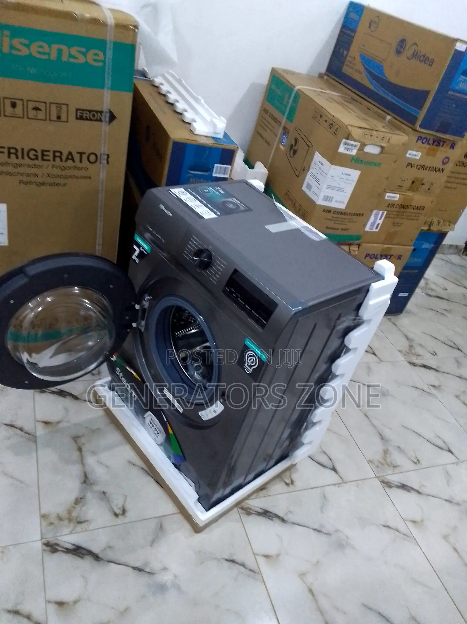 Detergent Use 7kg Hisense Washing Machine "Wfqp7012t"