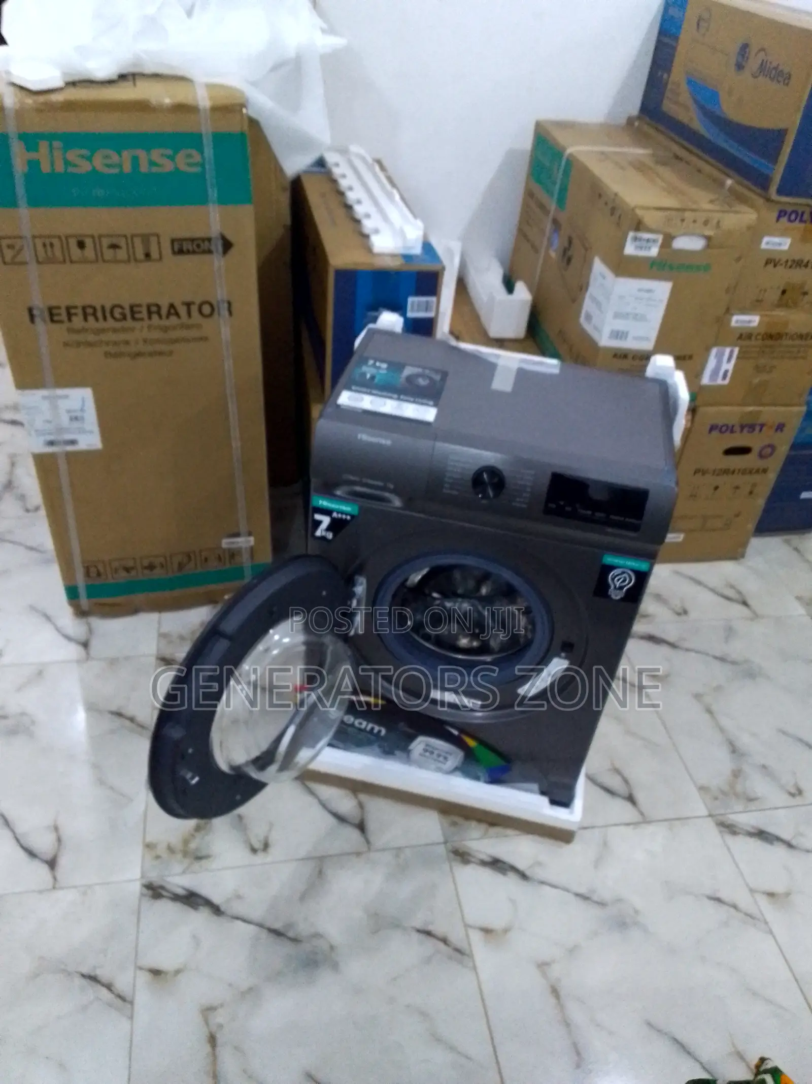 Sleek 7kg "Wfqp7012t" Hisense Washing Machine