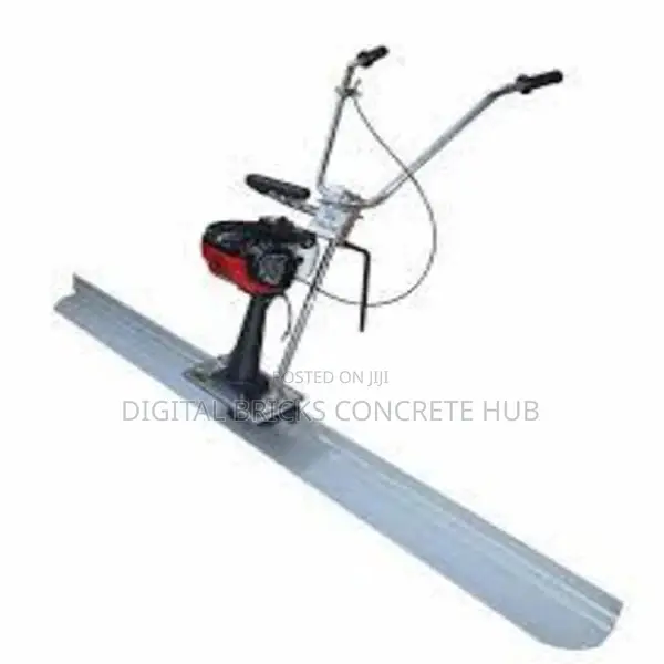 Fuel Powered Screed Machine With 10ft Pole Screed