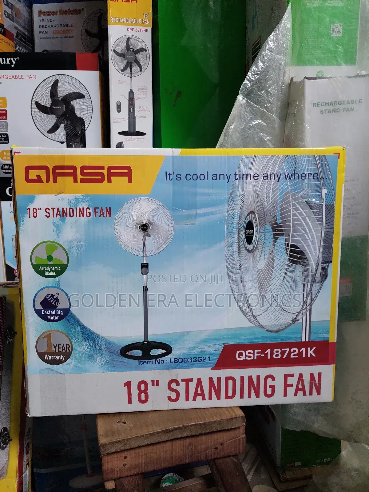 Qasa Stand Fan 18inches