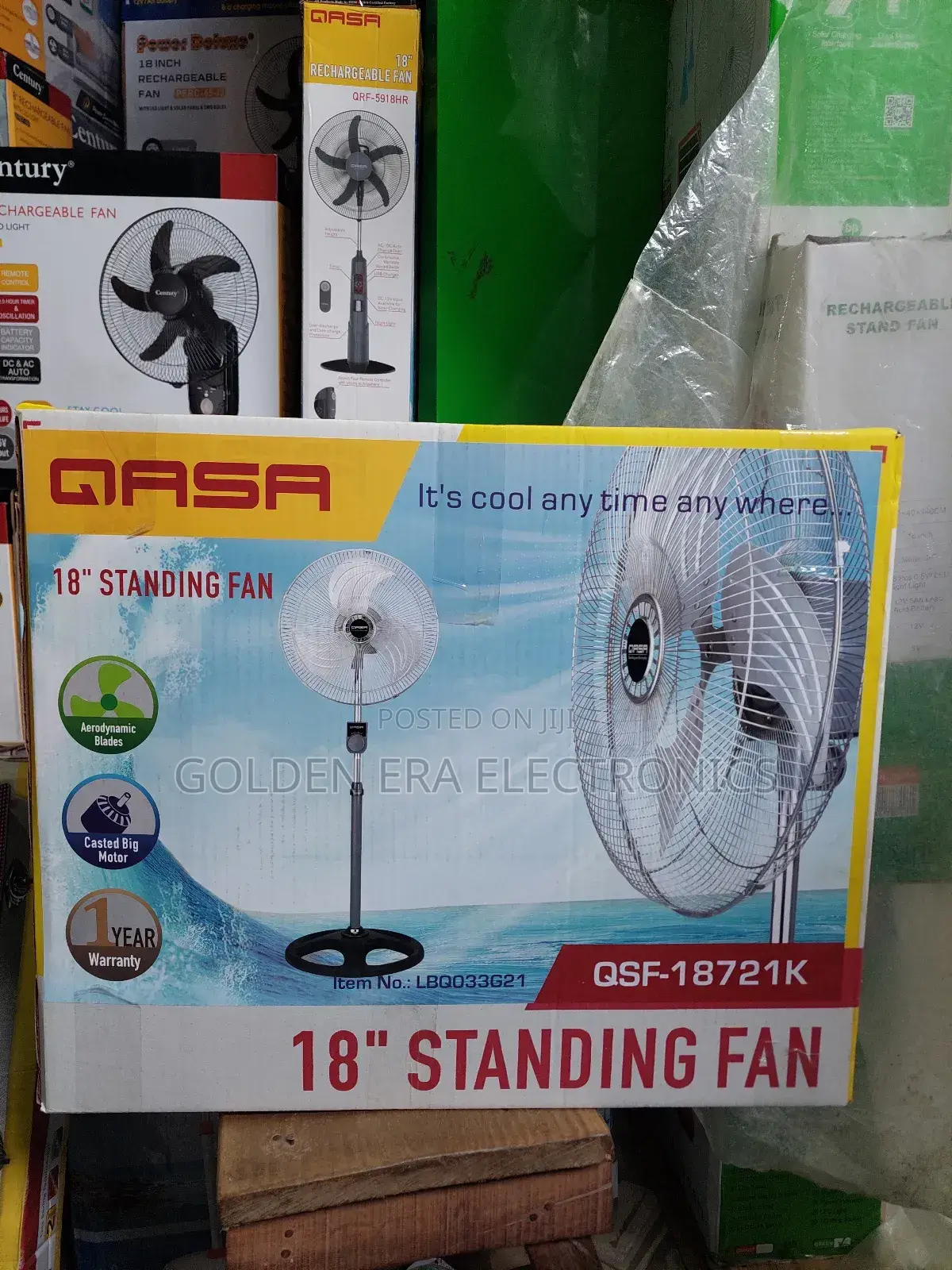 Qasa Stand Fan 18inches