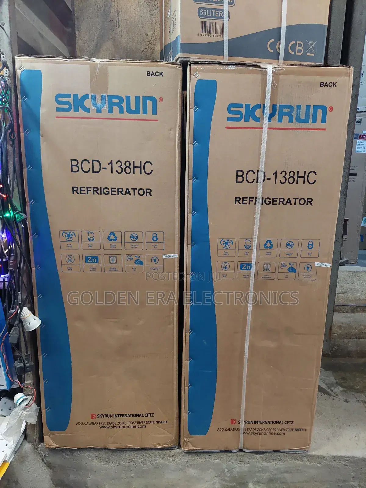 Skyrun Fridge 138litrs