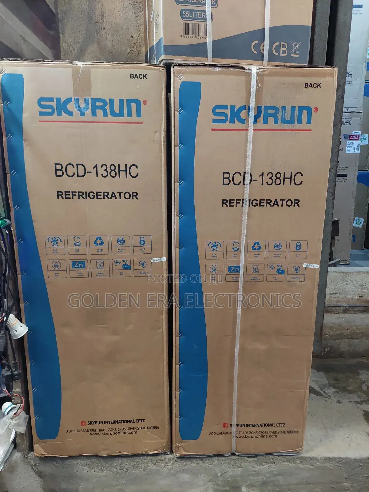 Skyrun Fridge 138litrs