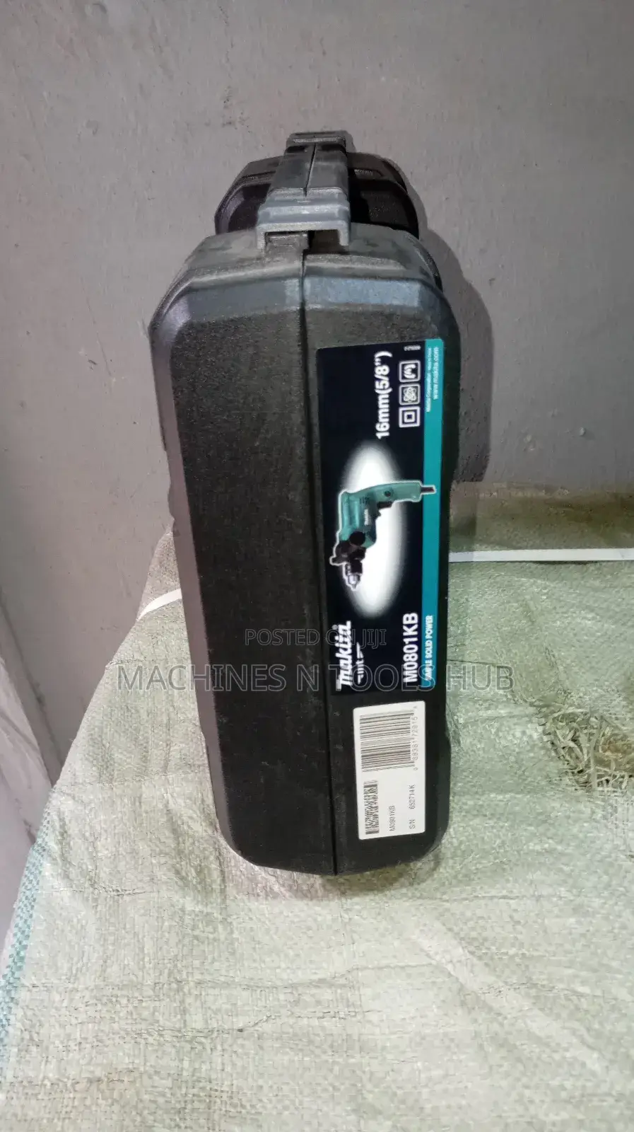 Makita M0801kb Electric Percussion Driver Drill 16mm, 500W
