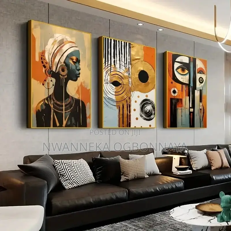 Abstract Ethnic Posters African Wall Art